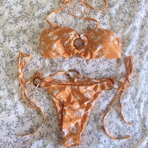 Seamless Floral Bikini
